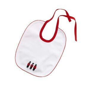 RACHEL RILEY Embroidered Soldiers Bib